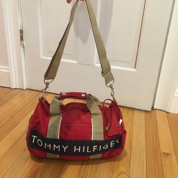 TOMMY HILFIGER BAG VINTAGE 80's 90's SPELLED OUT - Picture 8 of 8